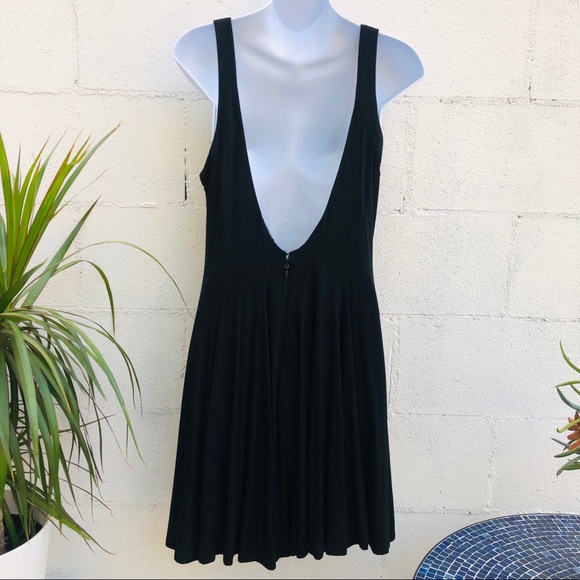 SEXY LOW BACK Black Bebe dress size small - Picture 3 of 4